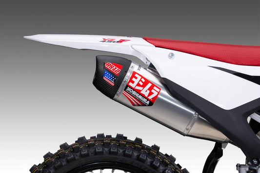 YZ450F 2026 RS-12 Stainless Slip-On Exhaust, w/ Aluminum Muffler - 234852S320