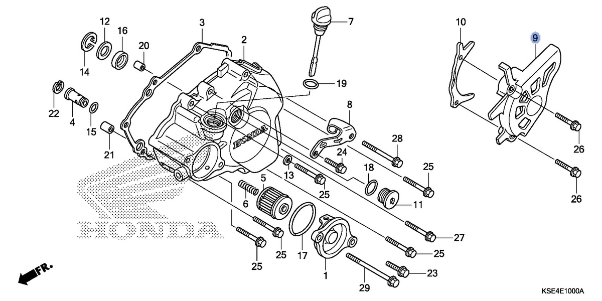 Honda OEM part 23810-KSE-670