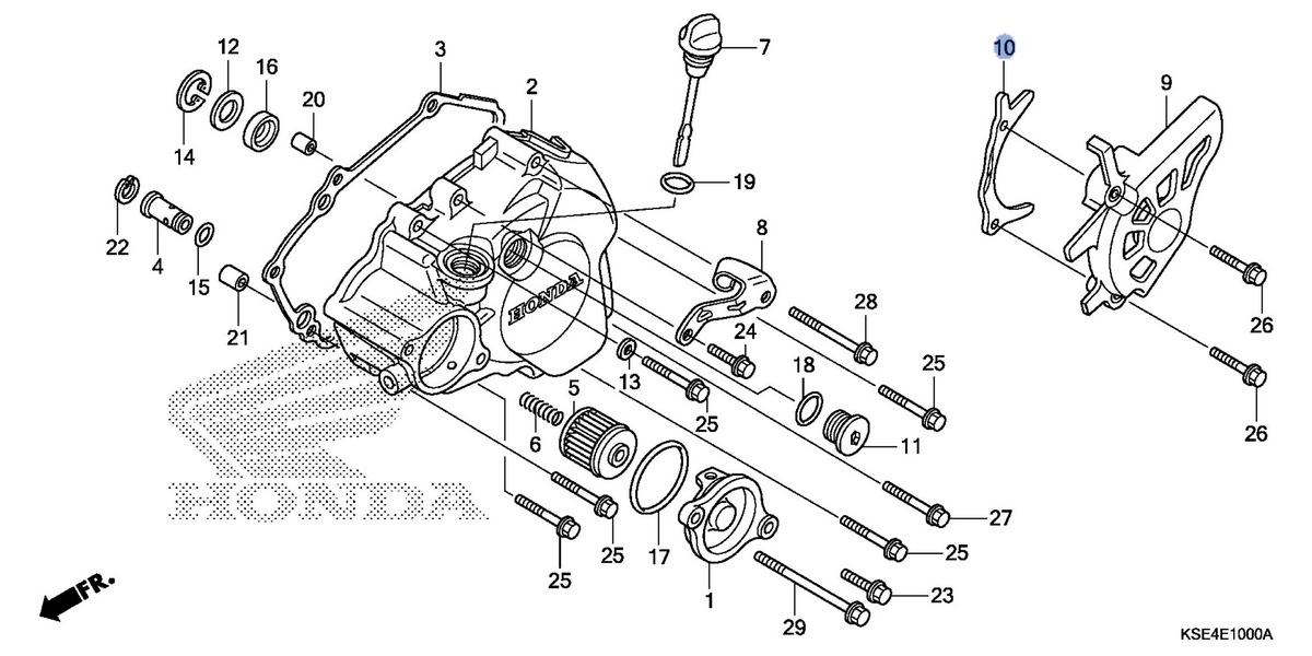 Honda OEM part 23812-KSE-670