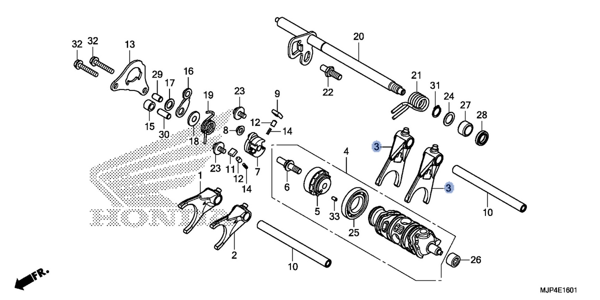 Honda OEM part 24213-HL4-000