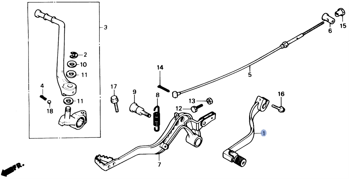 Honda OEM part 24700-GM7-700