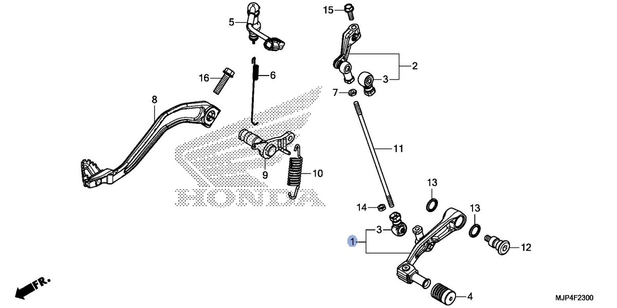 Honda OEM part 24705-MJP-305