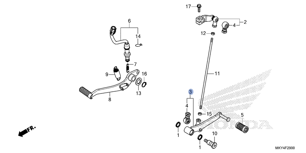 Honda OEM part 24720-MKN-D50