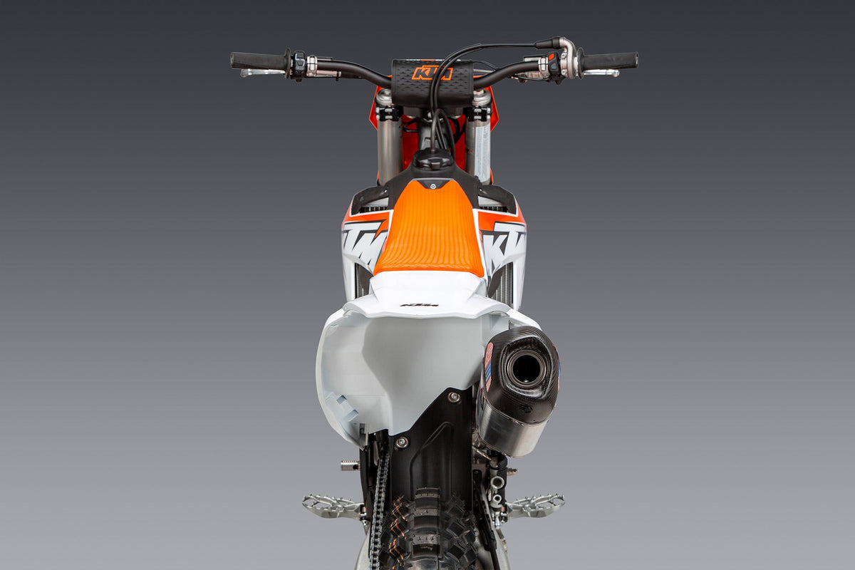 KTM/Husqvarna 250/350/450 23-26 RS-12 Stainless Slip-On Exhaust, w/ Aluminum Muffler - 262542S320