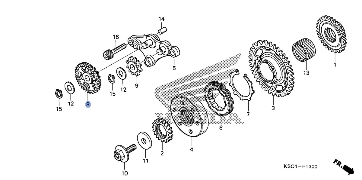 Honda OEM part 28131-KSC-670
