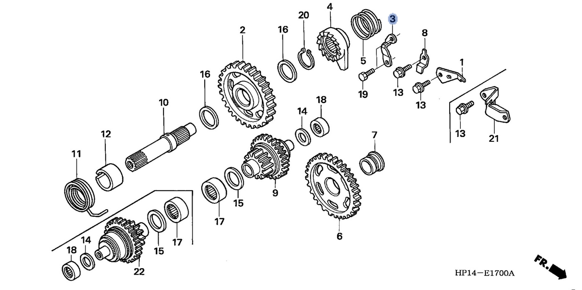 Honda OEM part 28215-HP1-670