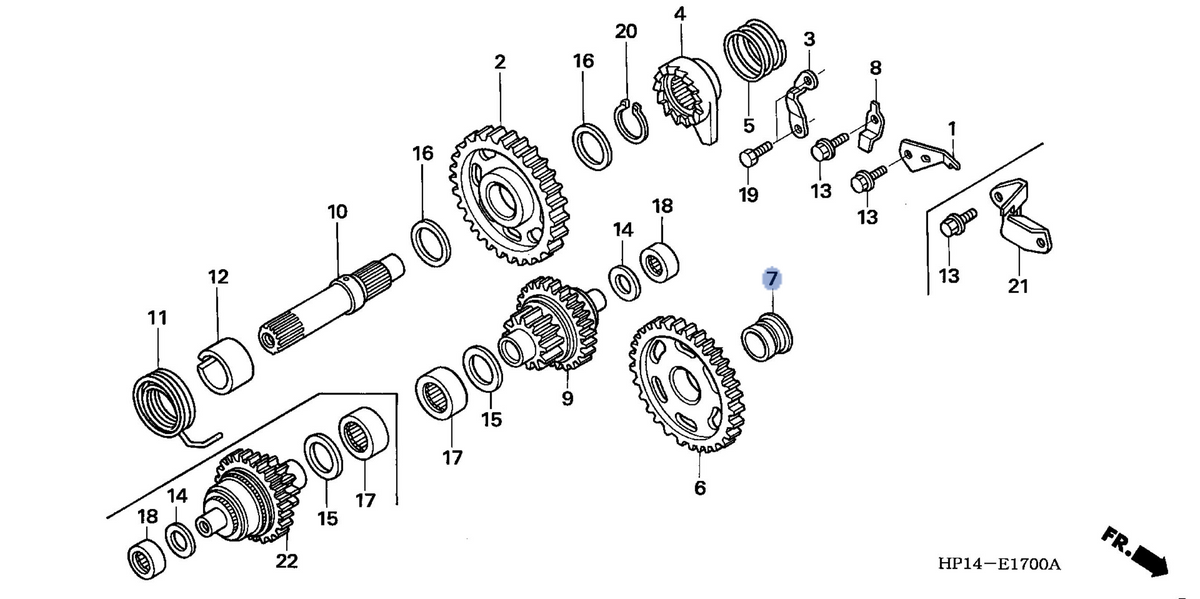 Honda OEM part 28232-HP1-670