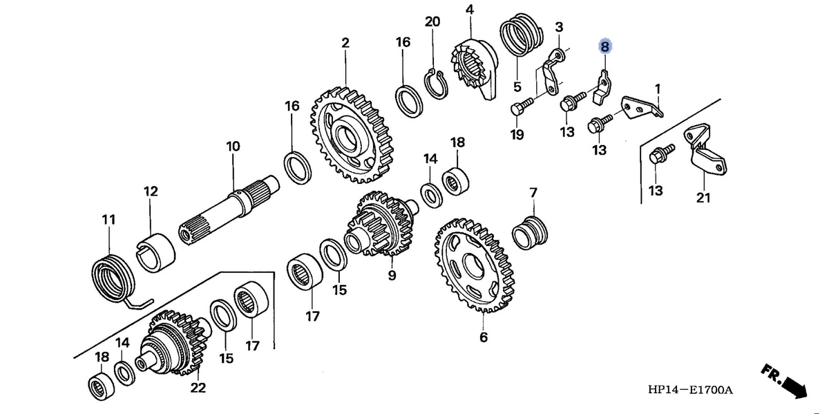 Honda OEM part 28233-HP1-840