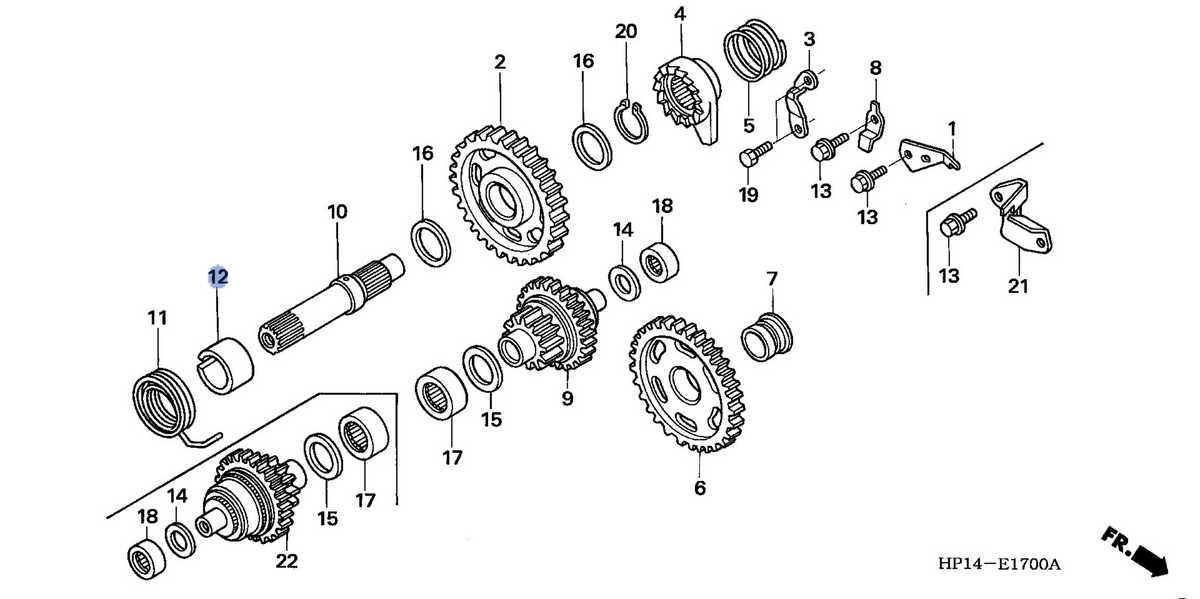 Honda OEM part 28282-HP1-840