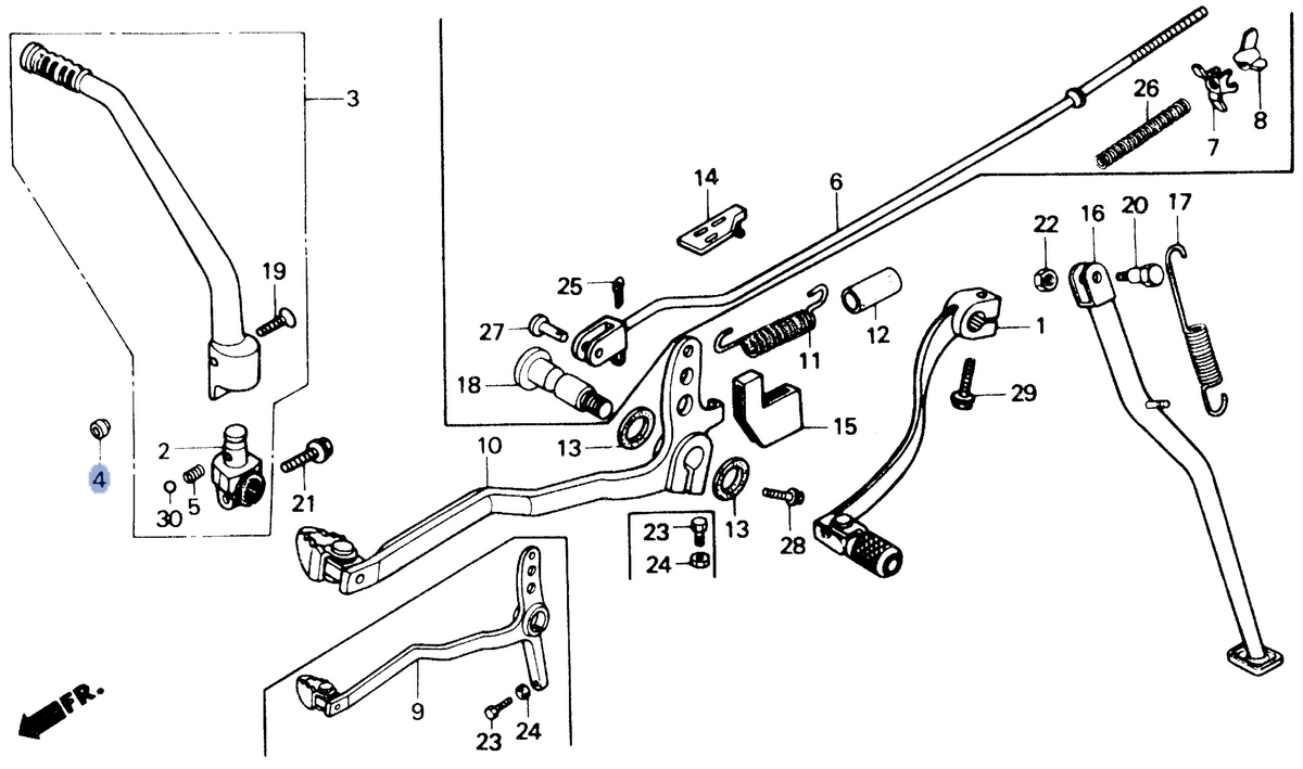 Honda OEM part 28302-965-000