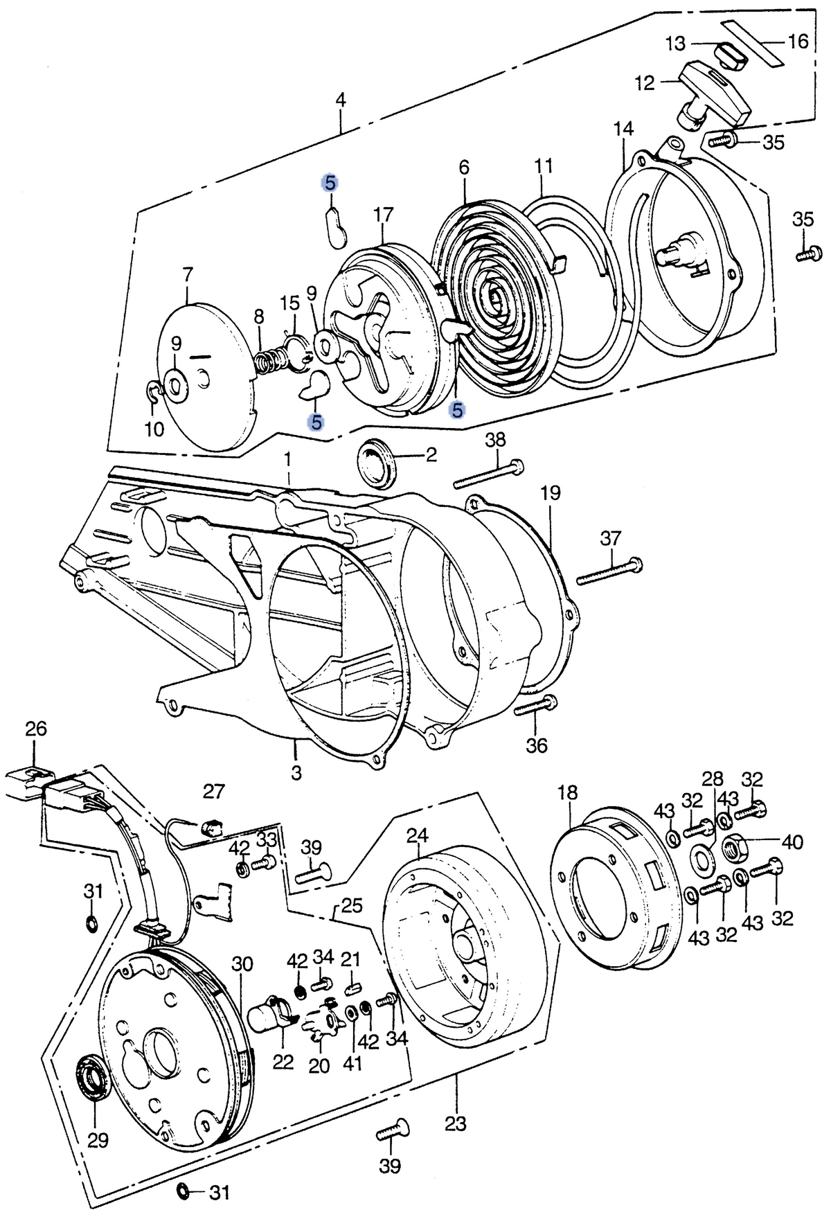 Honda OEM part 28401-937-004
