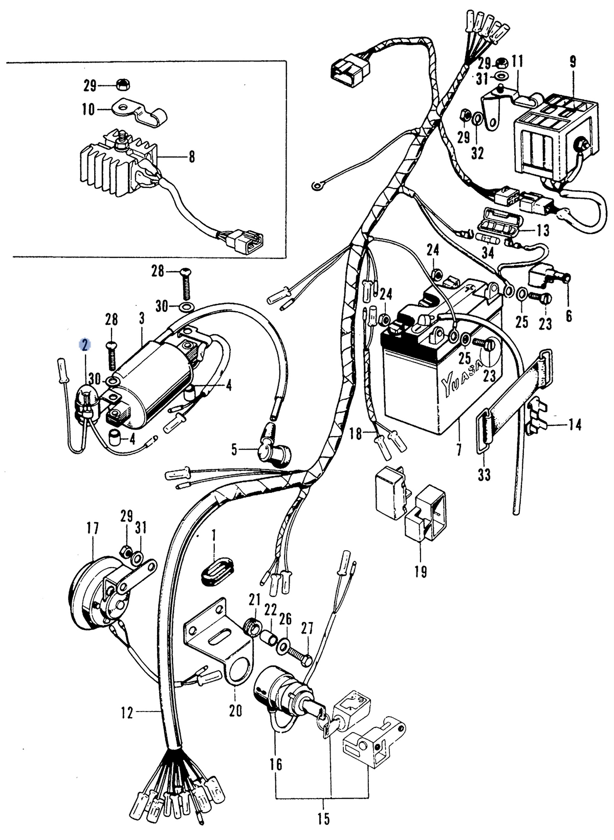 Honda OEM part 30250-330-003