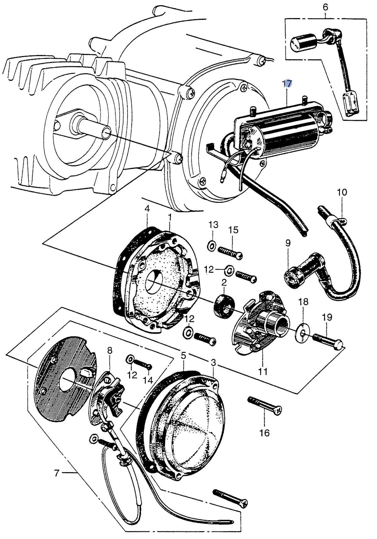 Honda OEM part 30400-046-000
