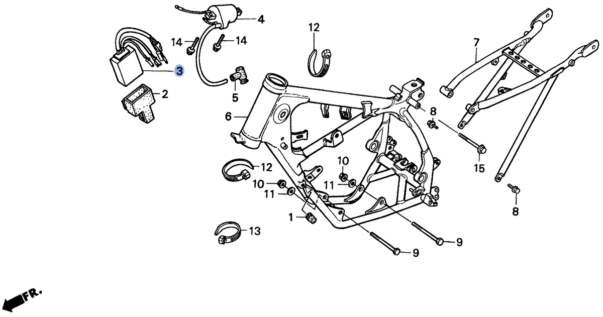 Honda OEM part 30410-GBF-831