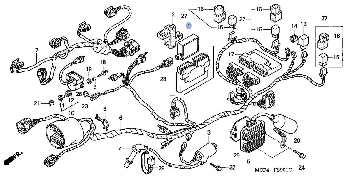 Honda OEM part 30450-MCF-003