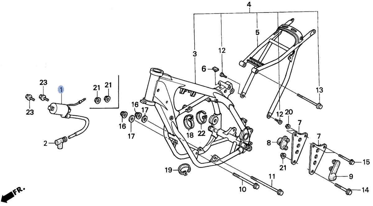 Honda OEM part 30500-KZ3-890