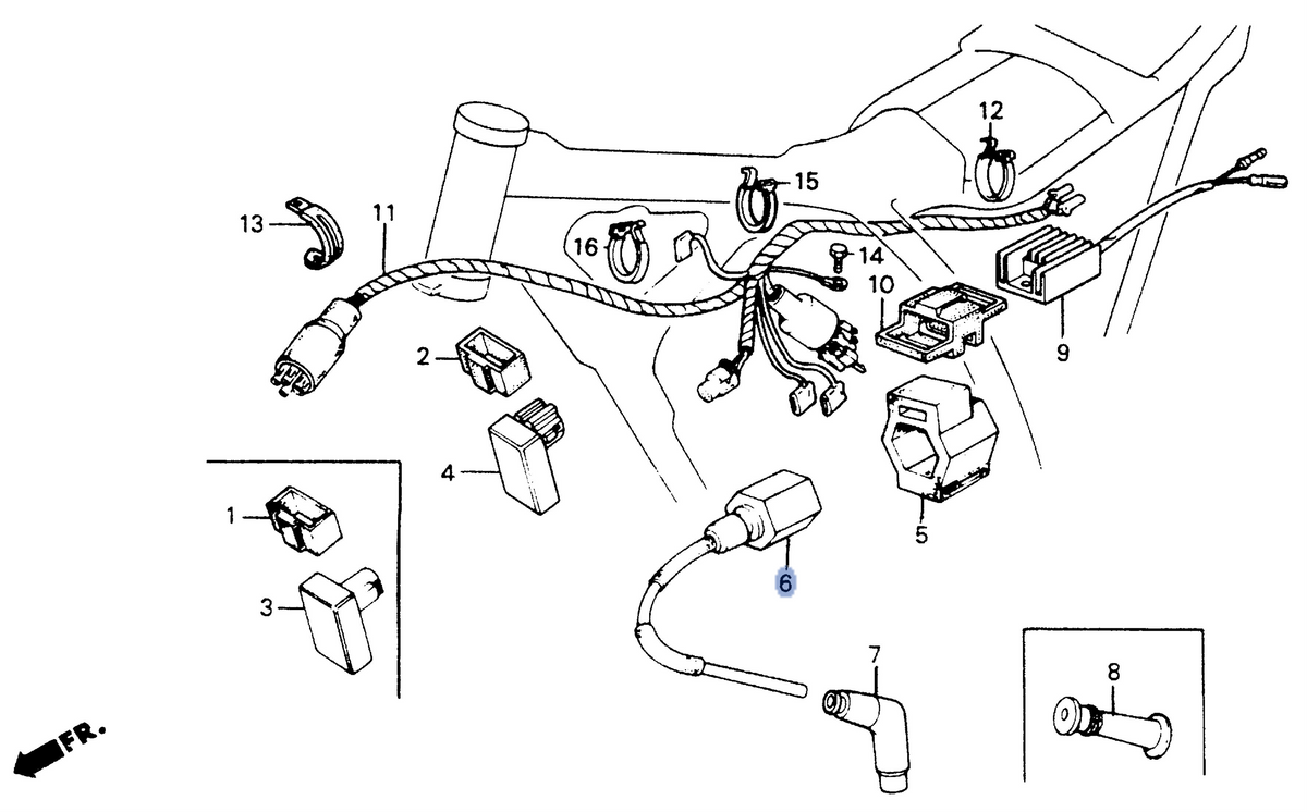 Honda OEM part 30510-MK4-405