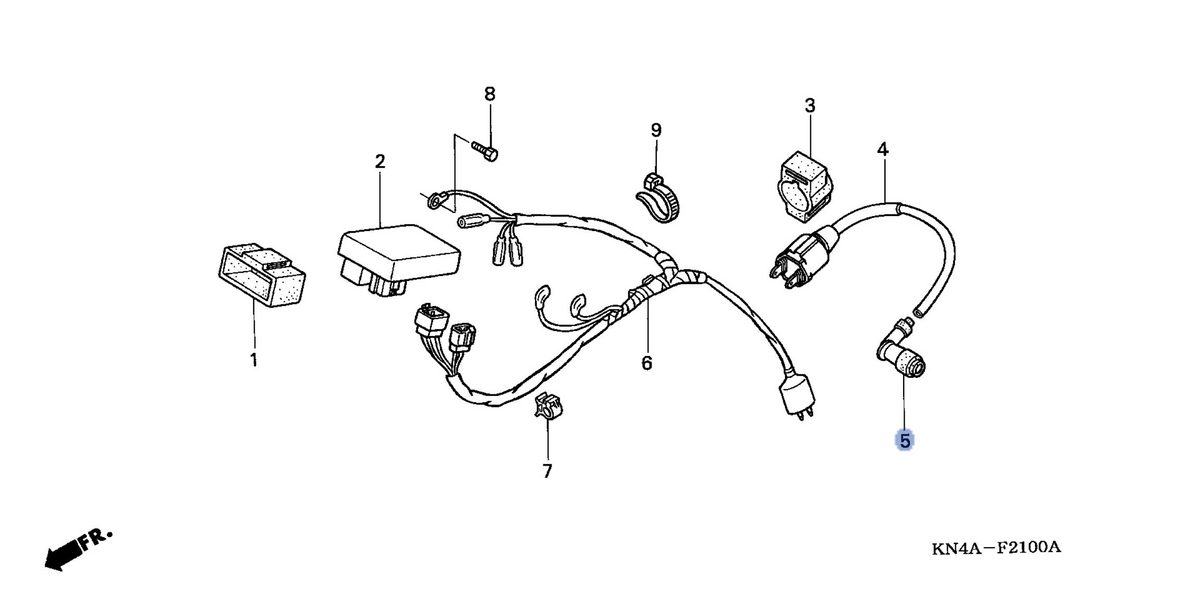Honda OEM part 30700-KN4-A60