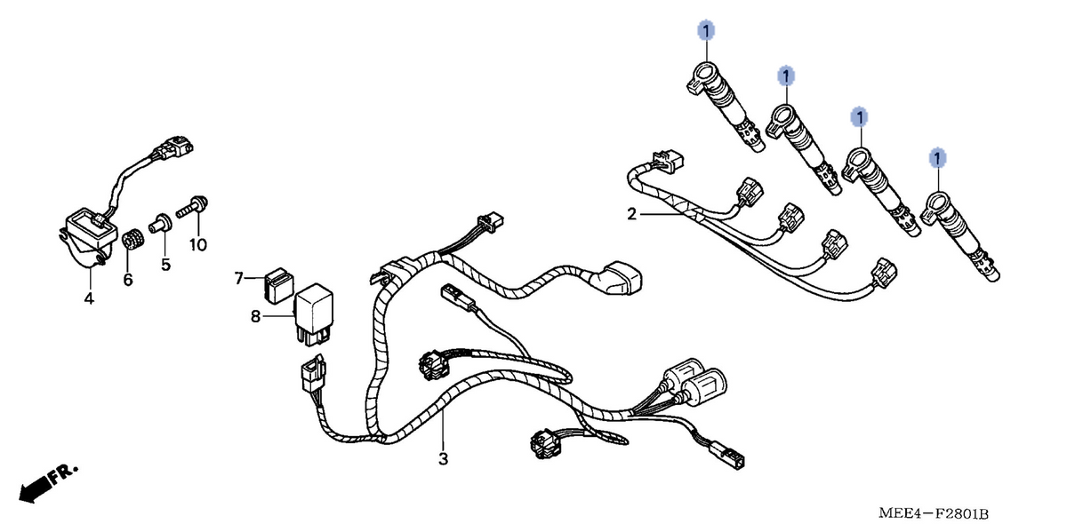 Honda OEM part 30700-MEE-641