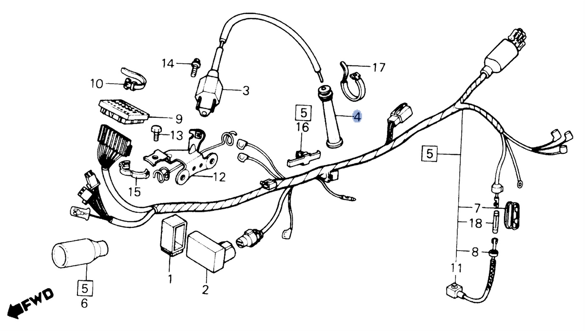 Honda OEM part 30700-MK4-612