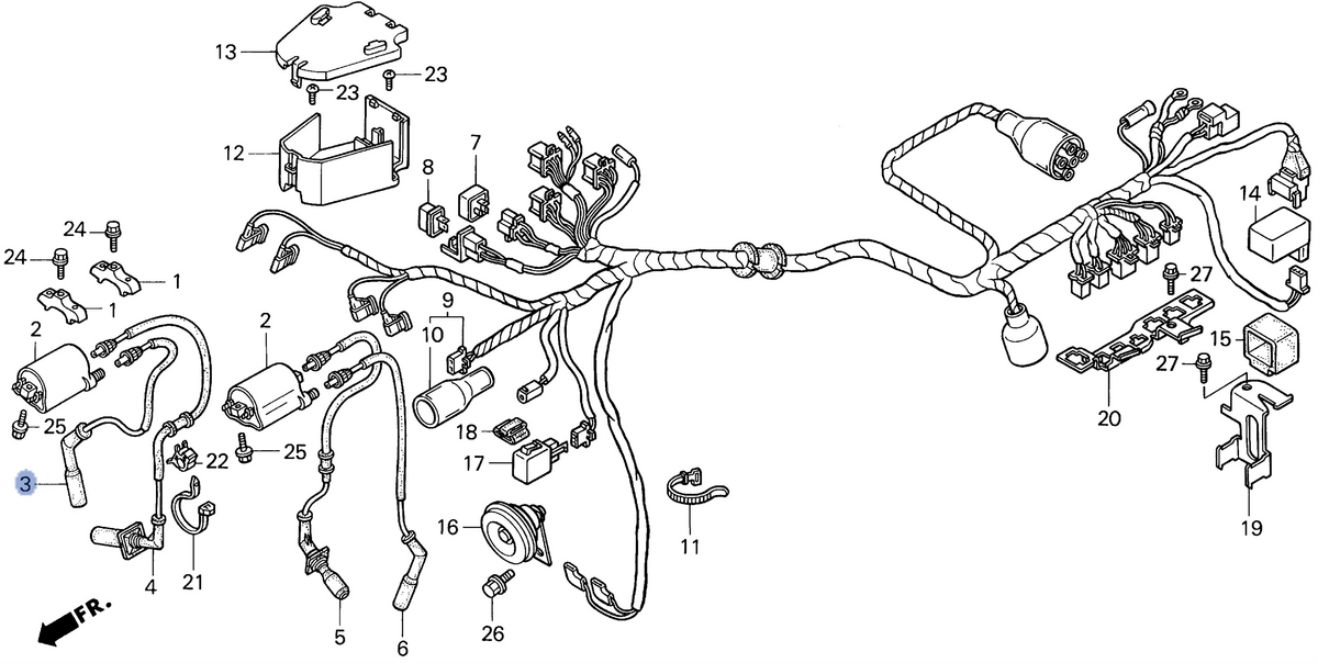 Honda OEM part 30751-MAH-003