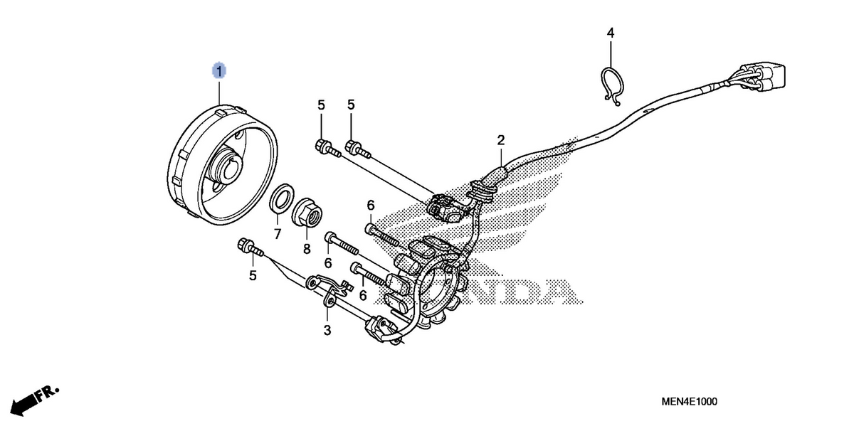 Honda OEM part 31110-MEN-A31