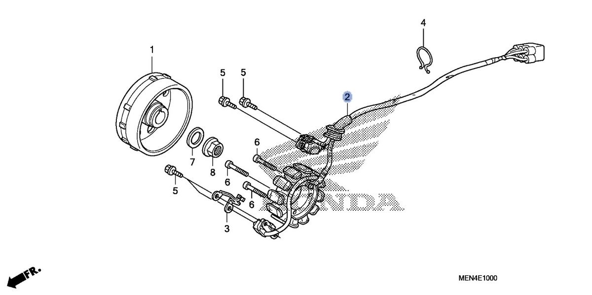 Honda OEM part 31120-MEN-A31