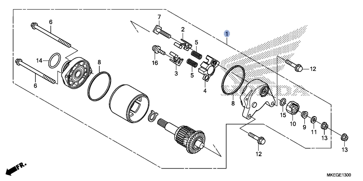 Honda OEM part 31200-MKE-A11
