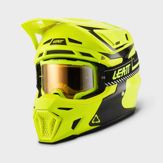 Moto 8.5 Helmet Kit – Neon Yellow