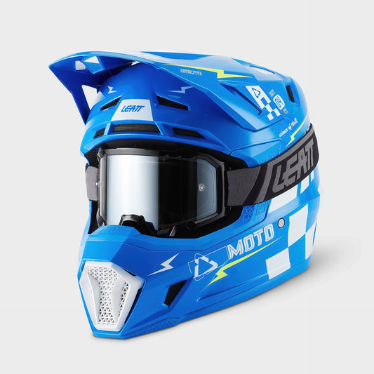Moto 7.5 Helmet Kit – Blue