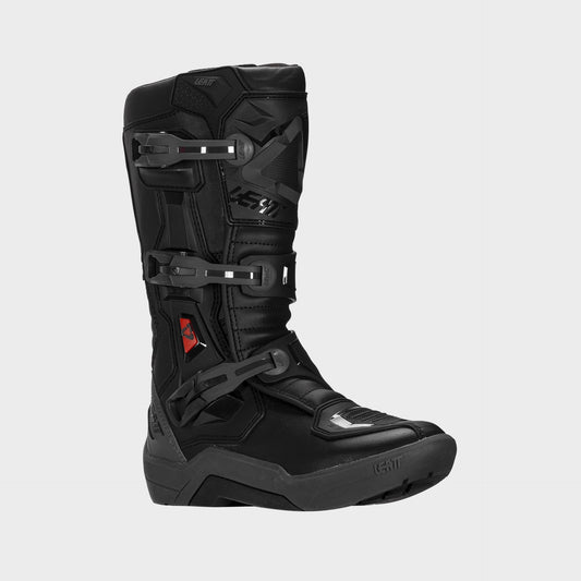 Moto 3.5 Junior Boots – Stealth Black/Grey