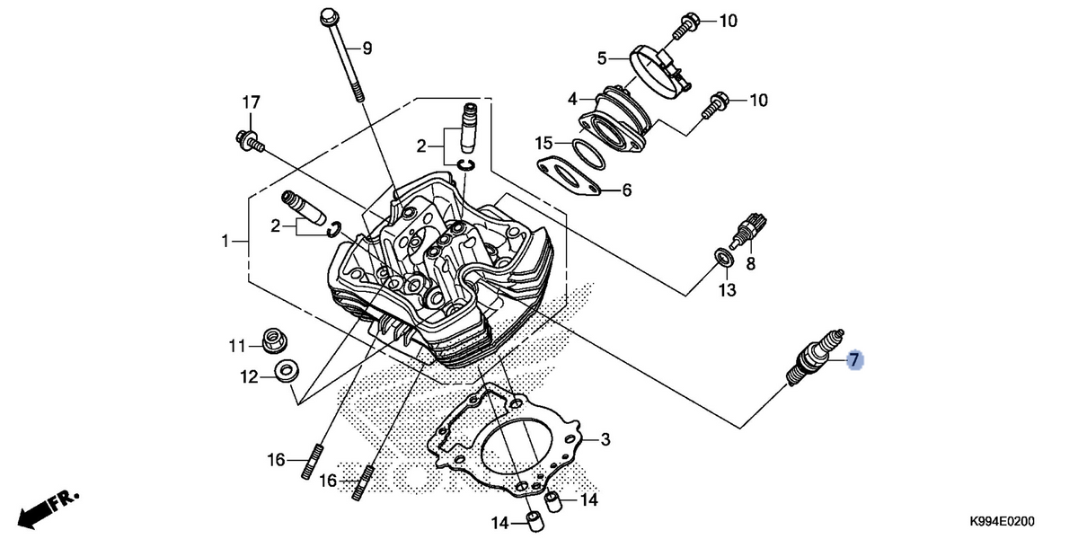 Honda OEM part 31908-K31-901