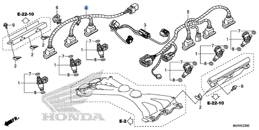 Honda OEM part 32109-MJR-670