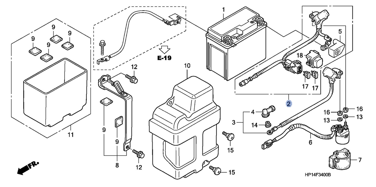 Honda OEM part 32401-HP1-601