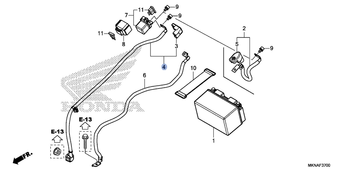 Honda OEM part 32410-MKN-D10