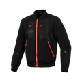 Black/Bright Red