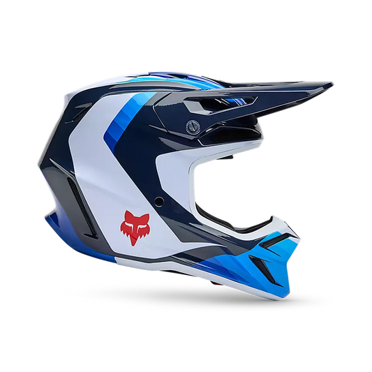 V3 Fade Helmet - BLU/WHT