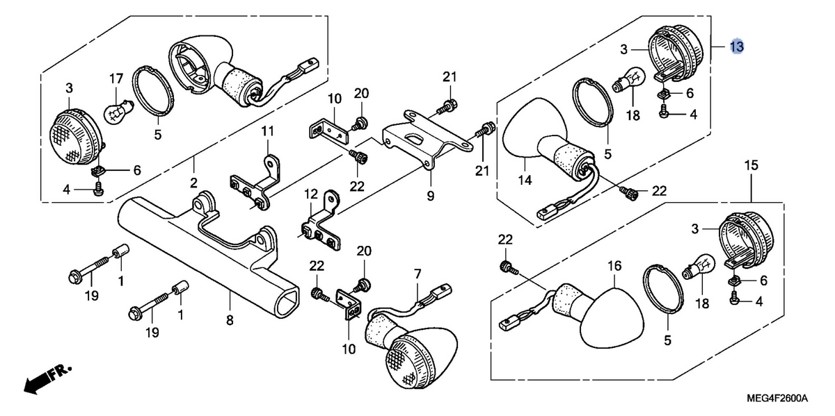 Honda OEM part 33600-MEG-020