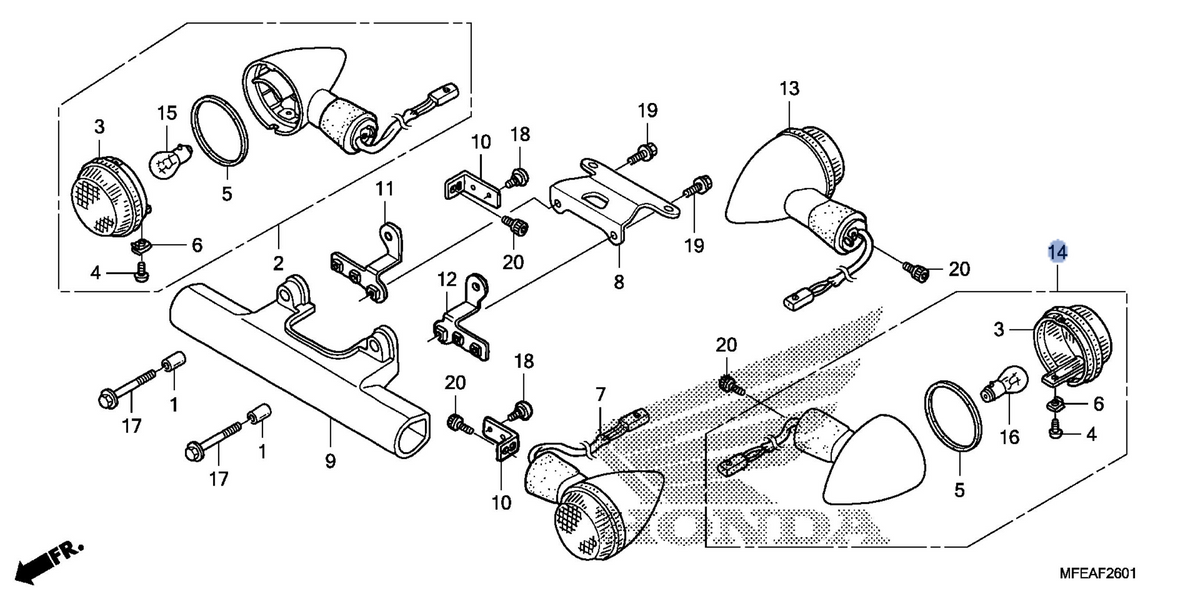 Honda OEM part 33650-MFE-306