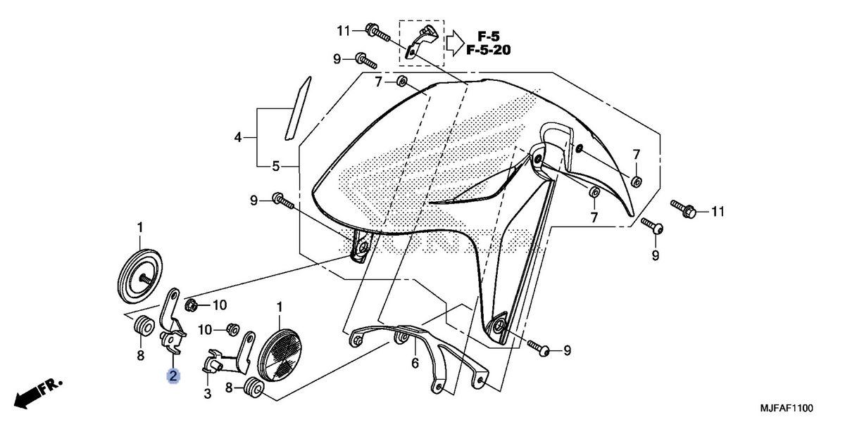 Honda OEM part 33742-MGS-R80