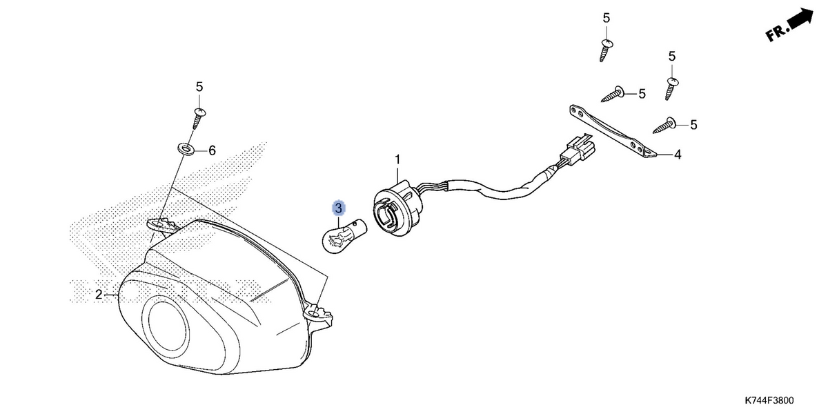 Honda OEM part 34906-MGZ-J01