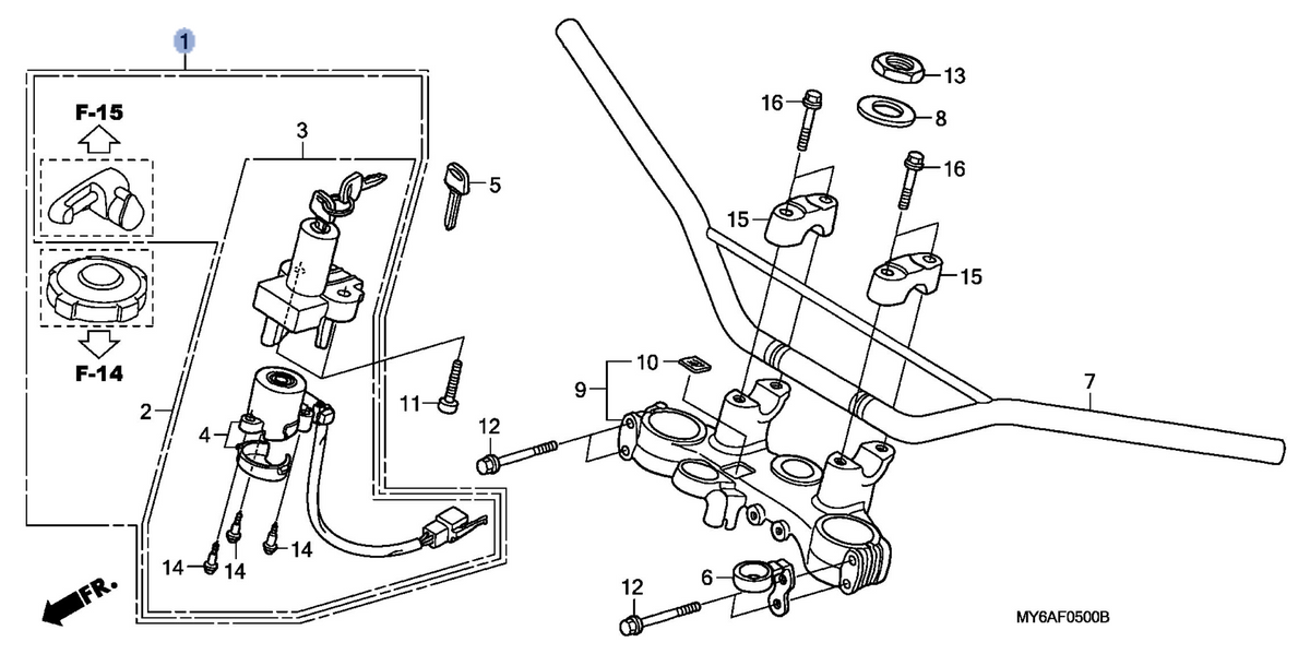 Honda OEM part 35010-MY6-A42