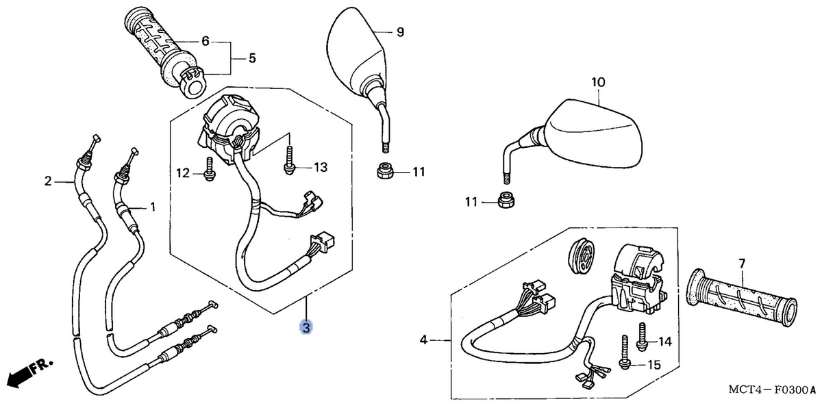 Honda OEM part 35013-MCT-682