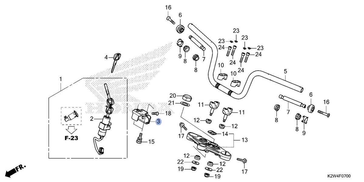 Honda OEM part 35105-K26-900