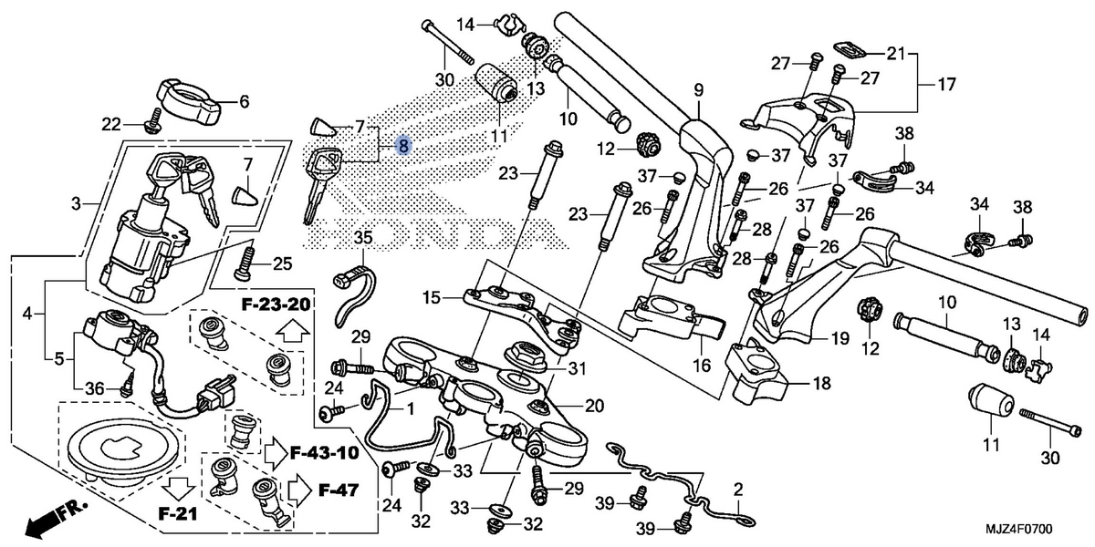 Honda OEM part 35121-MCS-A30
