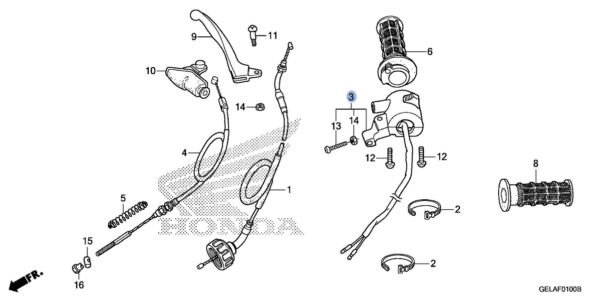 Honda OEM part 35130-GEL-D61