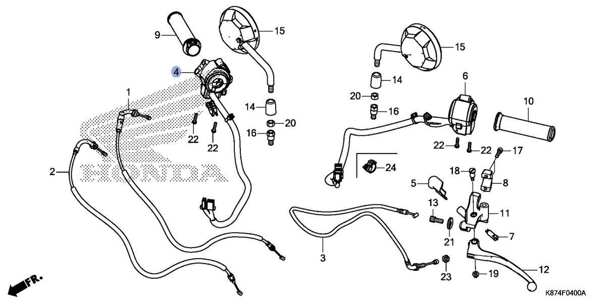 Honda OEM part 35130-K87-A02