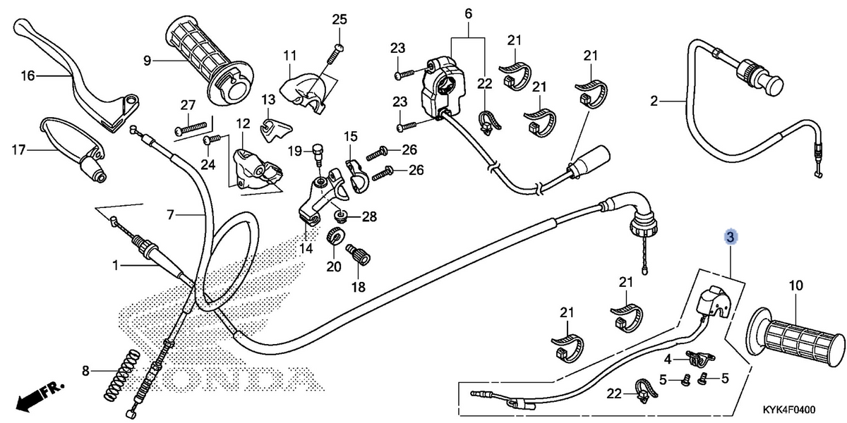 Honda OEM part 35130-KYK-911