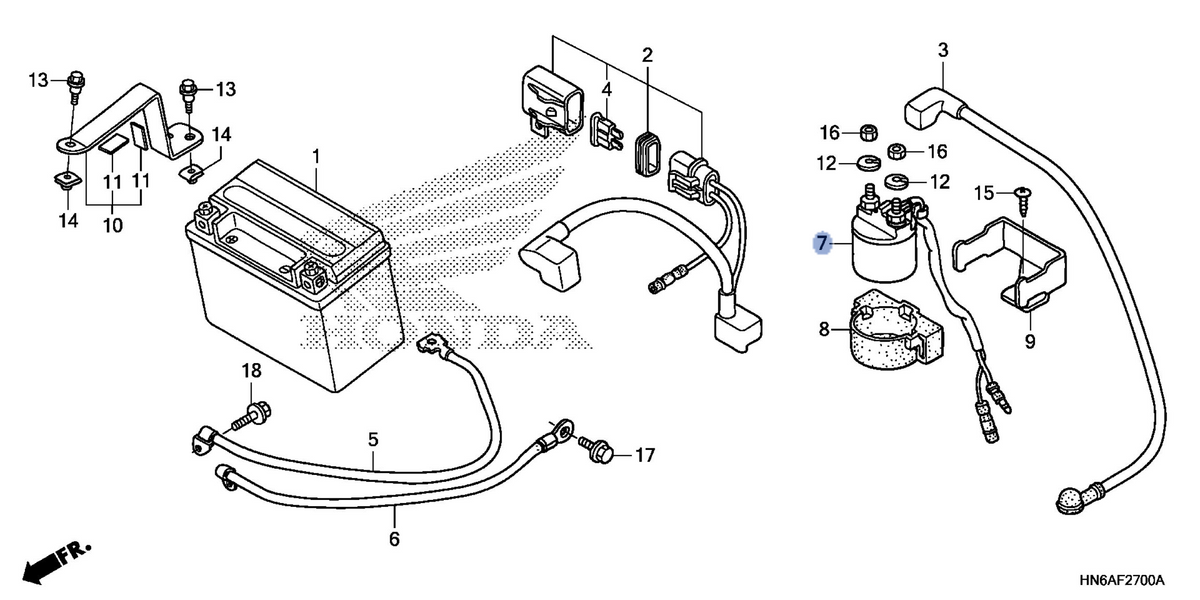Honda OEM part 35850-HM8-A41