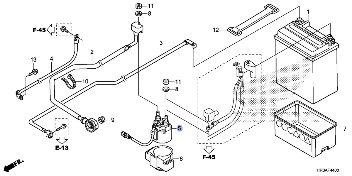 Honda OEM part 35850-HP5-600
